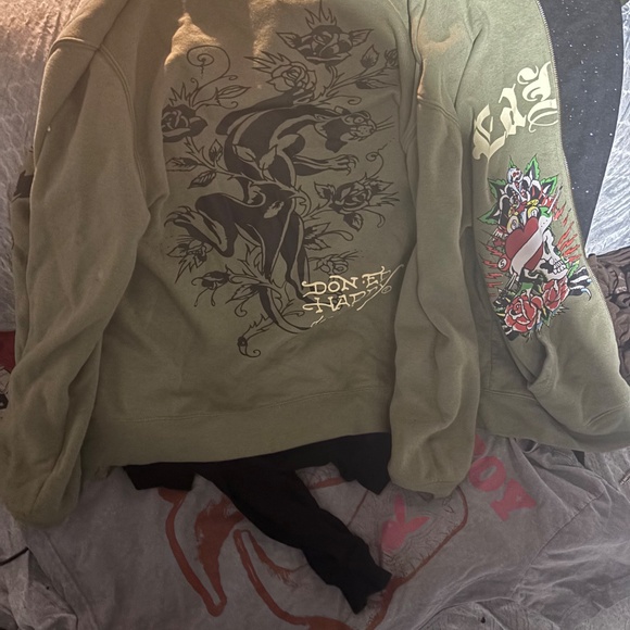 Ed hardy hoodie women - Picture 2 of 4